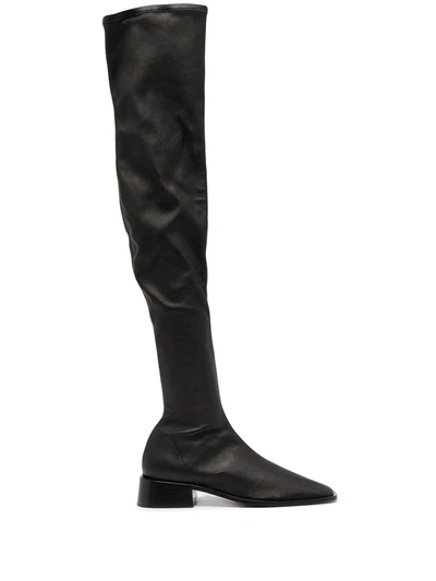 Neous Over-the-knee Boots In Black