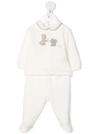 IL GUFO EMBROIDERED COTTON TRACKSUIT
