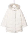 BRUNELLO CUCINELLI HOODED PADDED DOWN COAT
