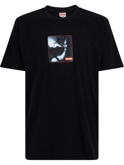 Supreme Shadow Short-sleeve T-shirt In Black