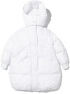 Mm6 Maison Margiela Teen Oversized Puffer Coat In White