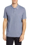 Vineyard Vines Edgartown Piqué Performance Polo In Moonshine