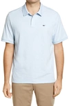 Vineyard Vines Edgartown Piqué Performance Polo In Jake Blue