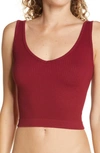 FREE PEOPLE INTIMATELY FP SOLID RIB BRAMI CROP TOP,OB709176