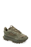 Reebok X Cardi B Classic Sneaker In Hntr Grn/ Army Grn/ Gldn Brnze