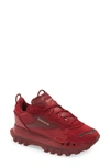 Reebok Cardi B Classic Leather Sneakers In Red/ Burgundy/ Gldn Bronze