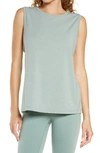 Zella Work For It Easy Tank Top In Green Shore