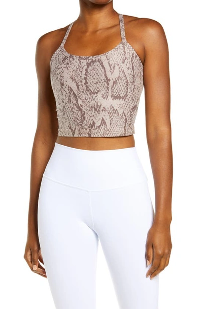 Beyond Yoga Space Dye Racerback Tank In Chai Cobra