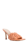 Marc Fisher Ltd Draya Braided Sandal In Coral