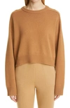 Loulou Studio Bruzzi Oversize Wool & Cashmere Sweater In Camel