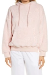 Ugg Lorya Double Face Fleece Hoodie In Lotus Blossom