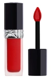 Dior Forever Liquid Transfer-proof Lipstick In 999 Forever