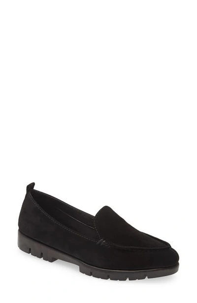 The Flexx Go Go Loafer In Black Suede