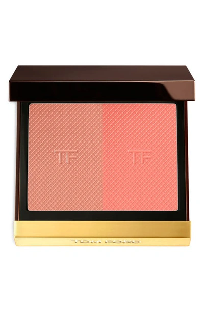 Tom Ford Shade & Illuminate Blush Duo Explicit Flush 0.22 oz/ 6.25 G In Explicit Flush