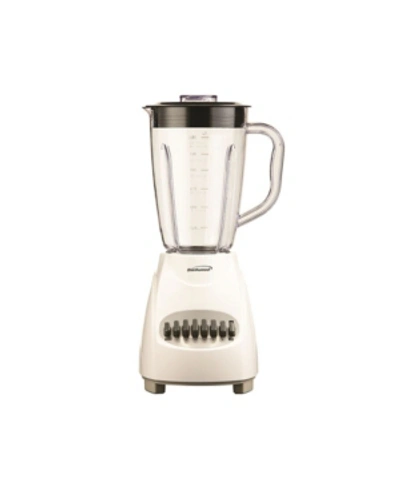 Brentwood Appliances 12 Speed Blender In White