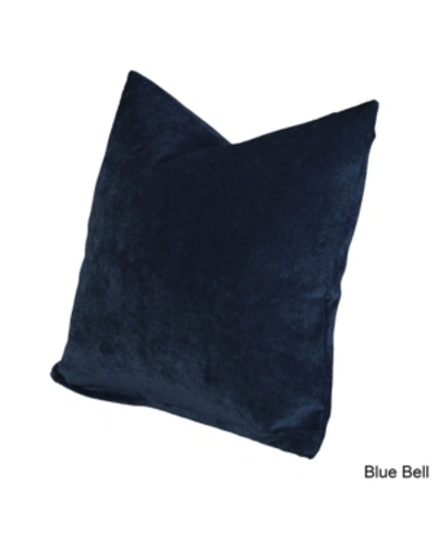 Siscovers Padma Solid 1-pc. Decorative Pillow, 20" X 20" In Blue Bell