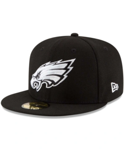 NEW ERA MEN'S PHILADELPHIA EAGLES B-DUB 59FIFTY FITTED HAT