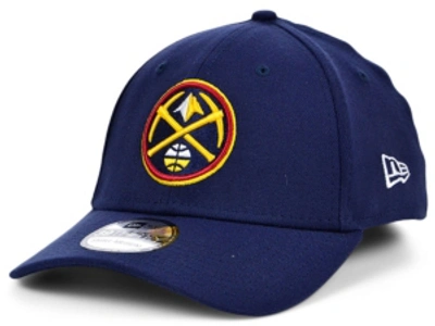New Era Denver Nuggets Team Classic 39thirty Cap In Navy