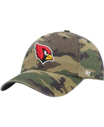 47 Brand '47 Men's Camo Arizona Cardinals Woodland Clean Up Adjustable Hat