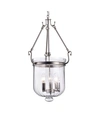 HOME ACCESSORIES WINFIELD 14" 3-LIGHT INDOOR PENDANT LAMP WITH LIGHT KIT
