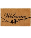 HOME & MORE SERENITY 17" X 29" COIR/VINYL DOORMAT BEDDING