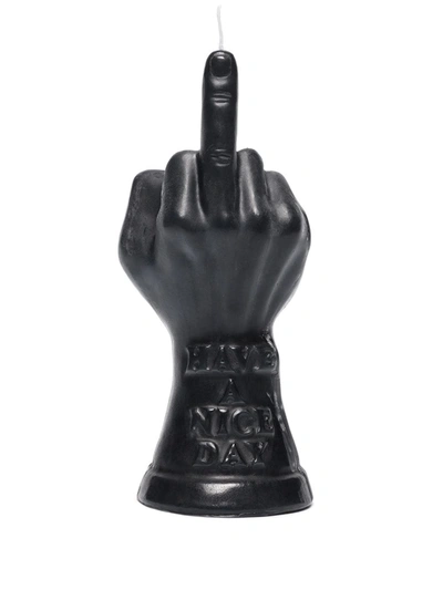 Neighborhood 4q Hand Scented Candle (132g) In Black