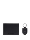 EMPORIO ARMANI FOLDED LEATHER WALLET AND TAG
