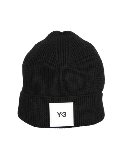 Y-3 Branded Beanie Hat