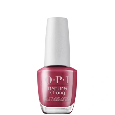 Opi Nature Strong Natural Vegan Nail Polish 15ml (various Shades) - Give A Garnet In Give A Garnet 