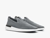 Wolf & Shepherd Swiftknit™ Loafer In Heather Gray / White