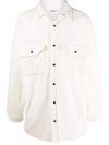 Ambush Off-white Oversized Shirt Jacket In White