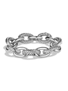 David Yurman Women's Oval Extra-large Link Bracelet In Silver