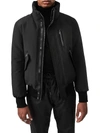 Mackage Black Down Dixon 2-in-1 Bomber Jacket