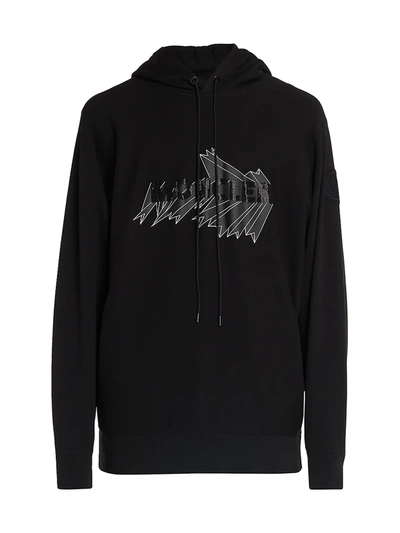 Moncler 2  1952 Hoodie Sweatshirt In Black