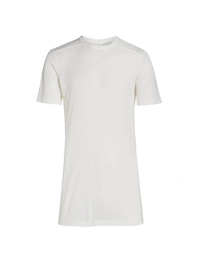 Rick Owens Level T-shirt In Milk