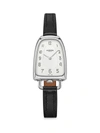 HERM S WOMEN'S GALOP 32MM STAINLESS STEEL & LEATHER STRAP WATCH,400014573879