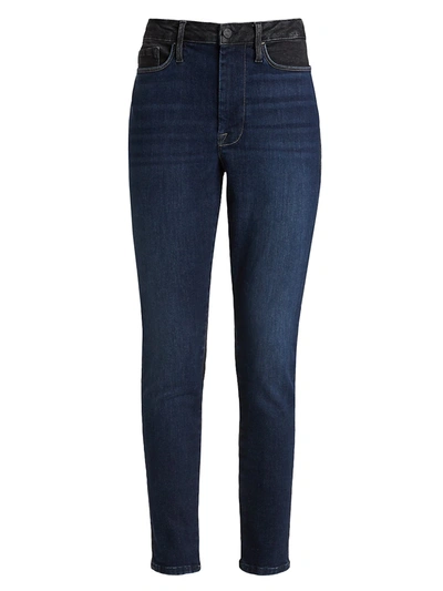 Frame Le One Skinny Fit Jeans In Teller