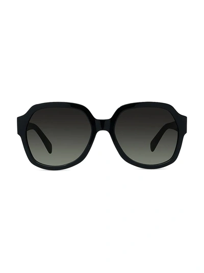 Celine 58mm Round Sunglasses
