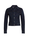 Ag Robyn Slim Fit Denim Jacket In Highrise