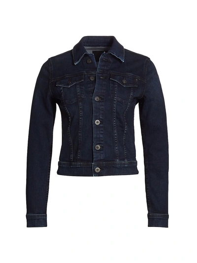 Ag Robyn Slim Fit Denim Jacket In Highrise