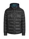 Polo Ralph Lauren Water-resistant Hooded Shirt Jacket In Polo Black