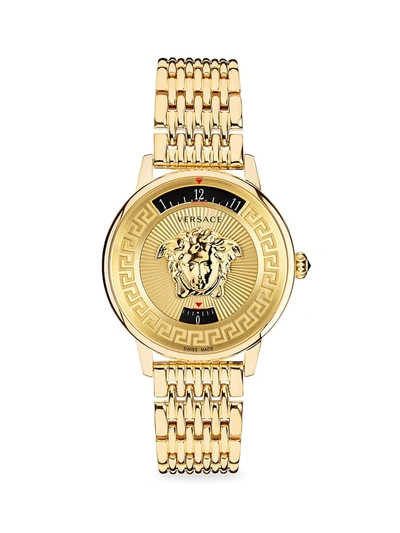 Versace Medusa Icon Ip Yellow Gold Bracelet Watch