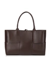 Bottega Veneta Arco Medium Intrecciato Leather Tote In Fonda