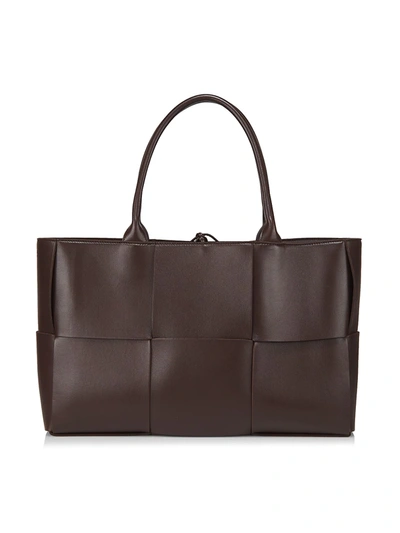 Bottega Veneta Arco Medium Intrecciato Leather Tote In Fonda