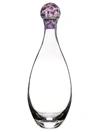 Anna New York Elevo Crystal & Cape Amethyst Decanter In Amethyst/g