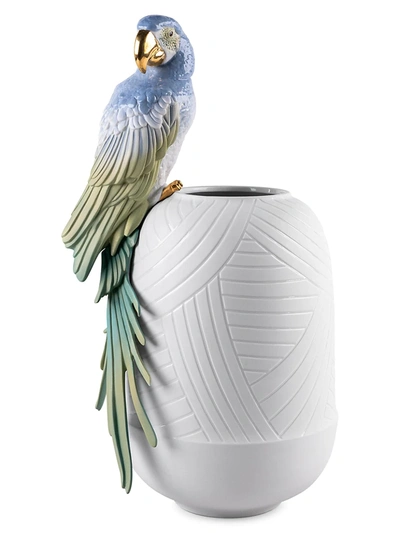 Lladrò Macaw Bird Vase
