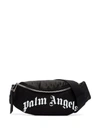 PALM ANGELS 曲线形LOGO腰包