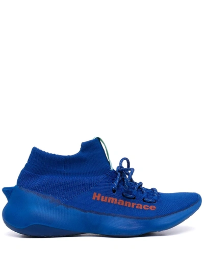 Adidas Originals X Pharrell Williams Humanrace Sichona Low-top Sneakers In Blau