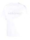 A-cold-wall* Essential Logo-print Short-sleeve T-shirt In White