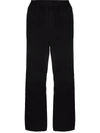 Carhartt Organic Cotton Straight-leg Trousers In Black